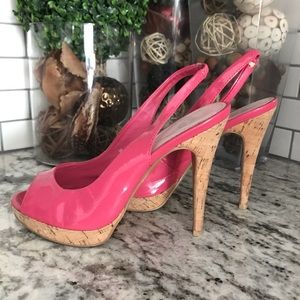 Miss America pink high heels, 8